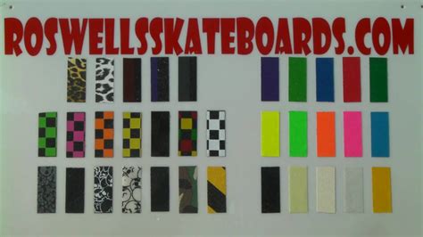 custom fingerboard grip tape.